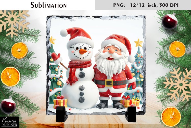 Snowman Sublimation Image 11