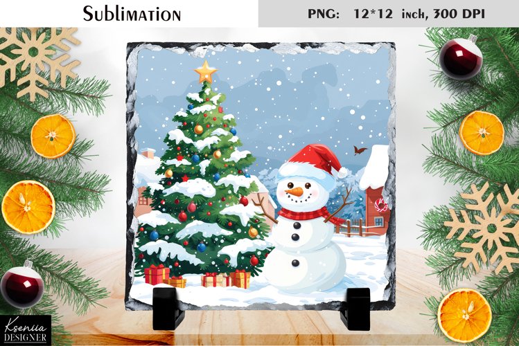 Snowman Sublimation Image 9