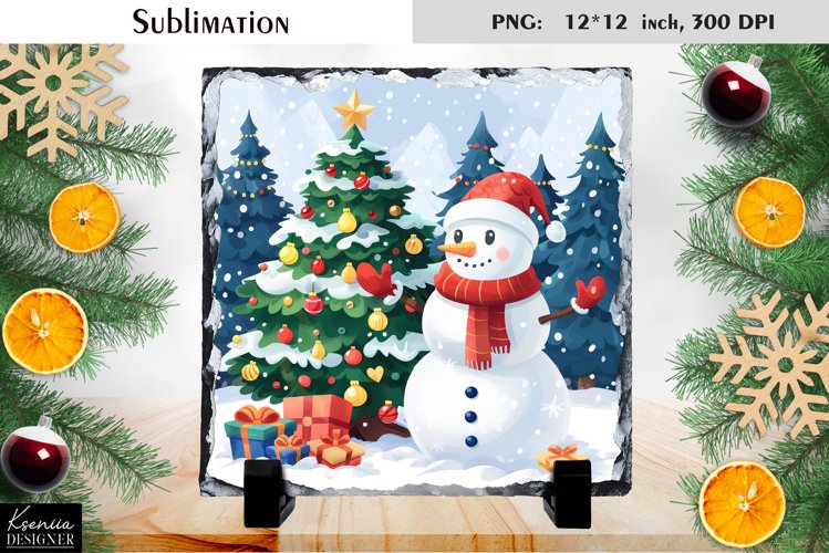 Snowman Sublimation Image 8
