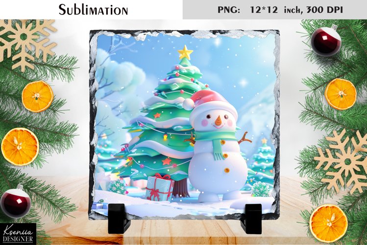 Snowman Sublimation Image 5