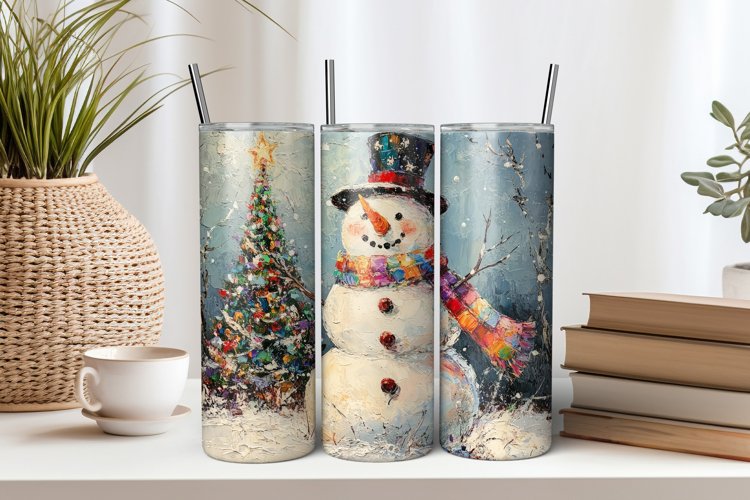 Snowman Background Image 14