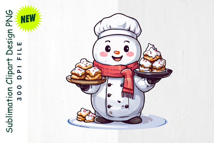 Snowman Clipart Image 15