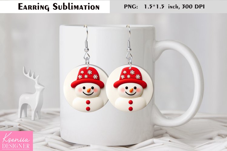 Cute Snowman Clipart Image 9
