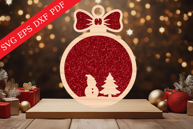 Snowman Ornament SVGs Image 5
