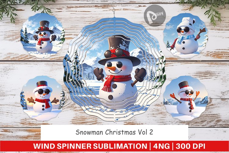 Christmas Snowman Clipart Image 13