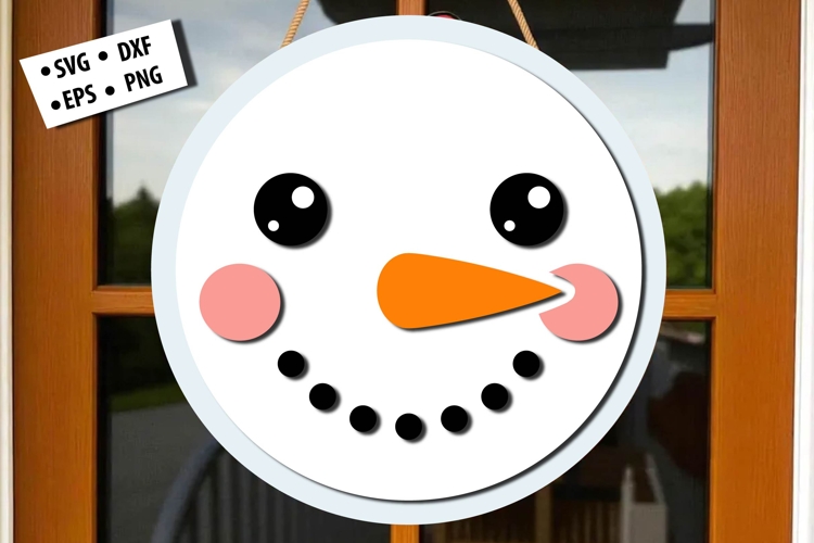 Christmas Snowman Svg Image 19