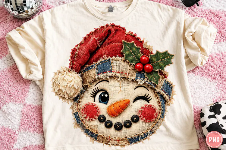Snowman Face PNG