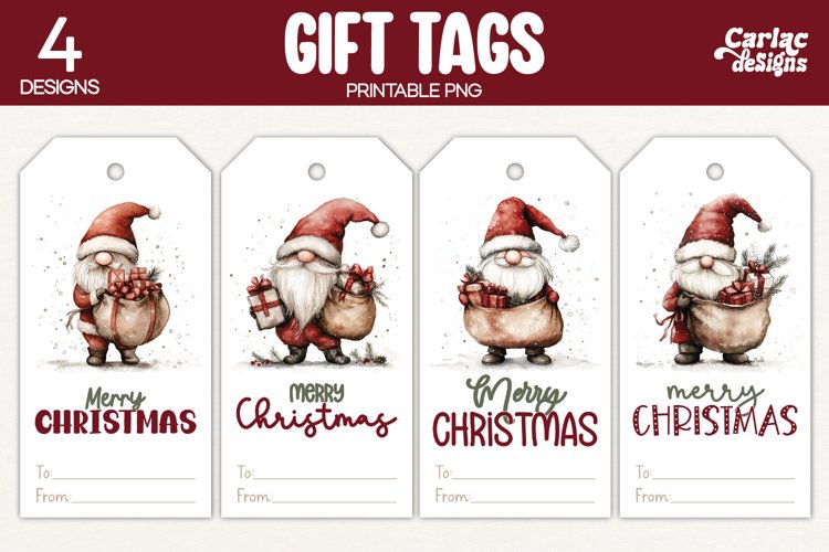 Christmas Tag Printable Image 5