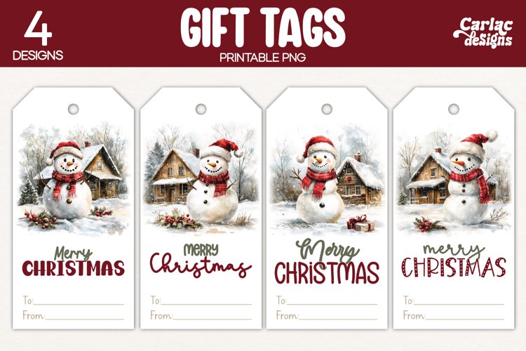 Cute Snowman Clipart Image 23