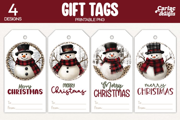 Cute Snowman Clipart Image 6