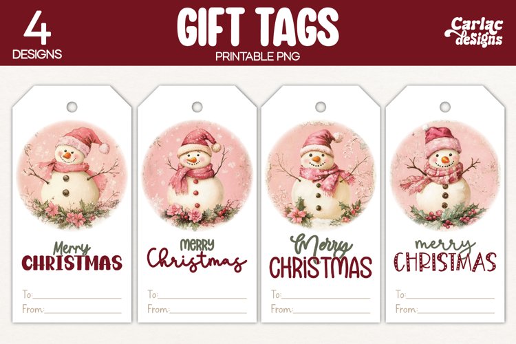 Christmas Tag Printable Image 12