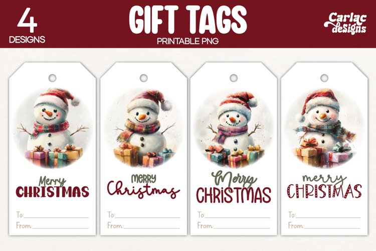 Christmas Tag Printable Image 11