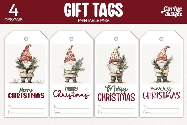 Christmas Tag Printable Image 9