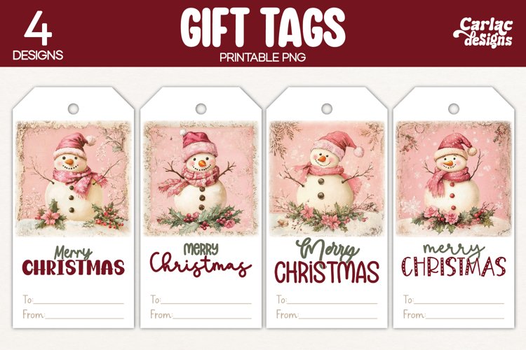 Cute Snowman Clipart Image 3