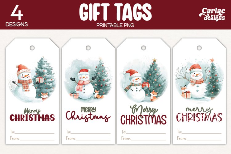 Christmas Tag Printable Image 15