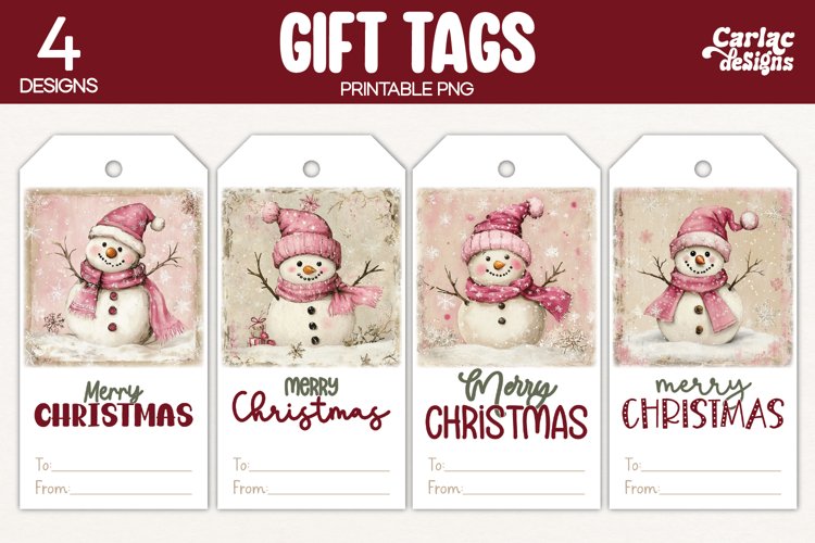 Cute Snowman Clipart Image 2