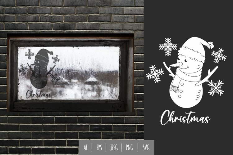 Cricut Snowman Svg Image 2