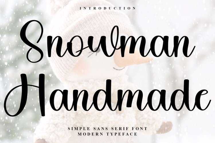 Snowman Handmade