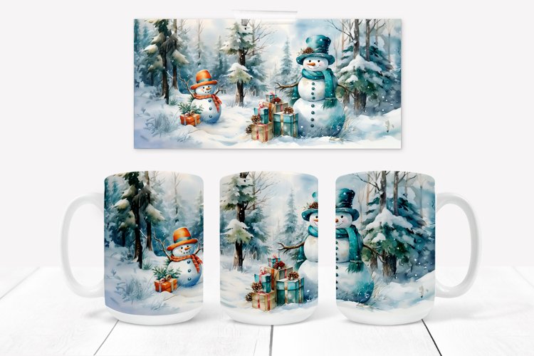 Christmas Mug Sublimation Template  Image 4