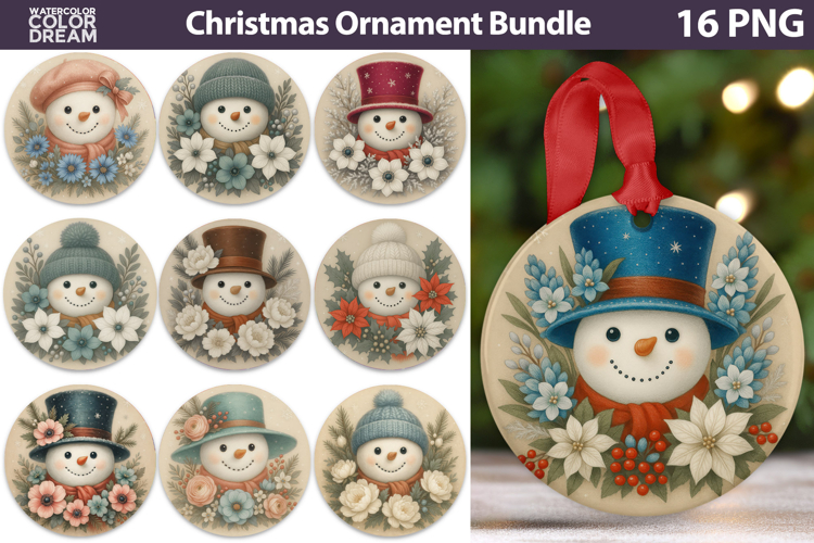 Snowman Clipart Image 8