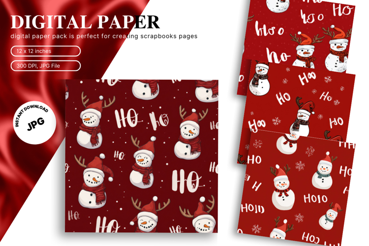 Christmas Seamless Pattern Image 3