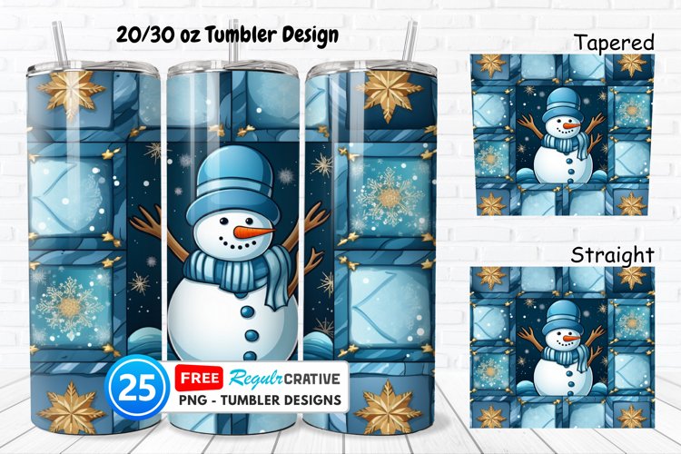 Snowman Clipart Image 24