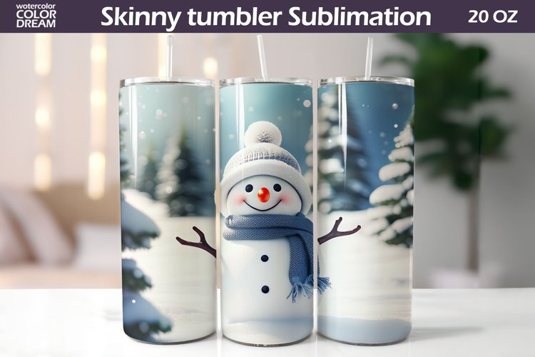 Cute Snowman Clipart Image 8