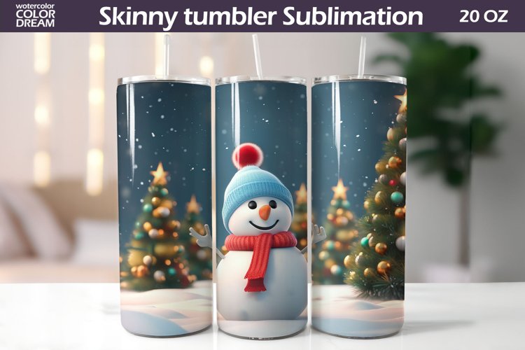 Christmas Tumbler Wrap Image 11