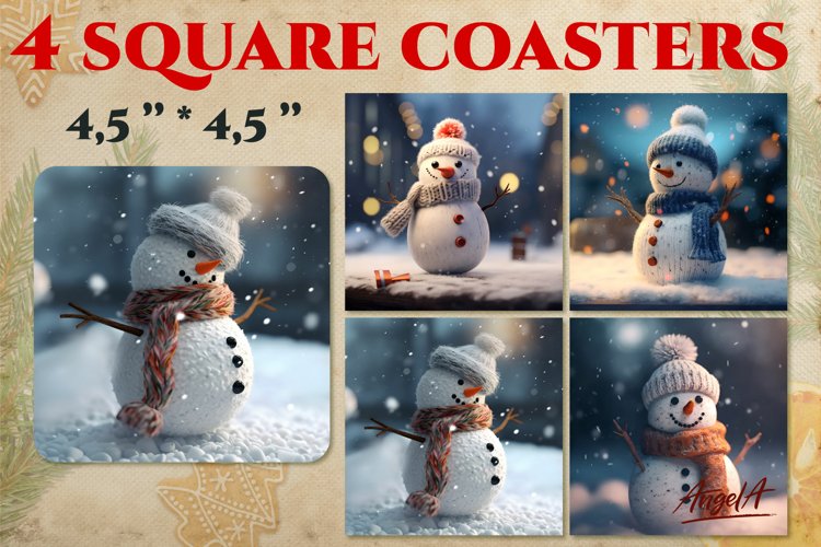 Snowman Sublimation Image 2