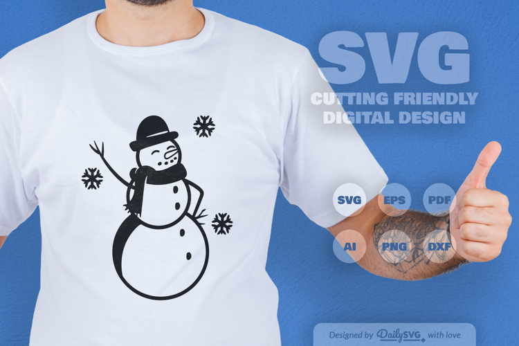 Snowman SVG