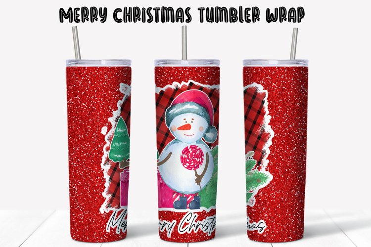 Christmas Tumbler Wrap Image 5