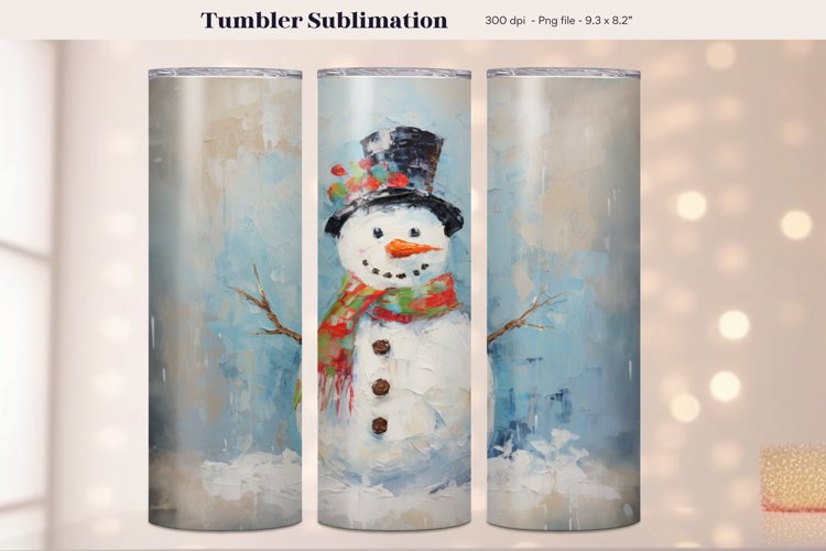 Christmas Tumbler Wrap Image 9
