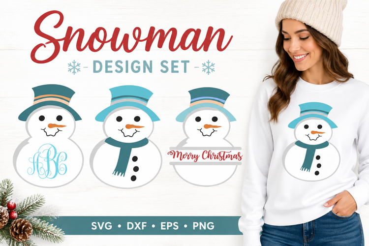 Winter Monogram Svg Image 10