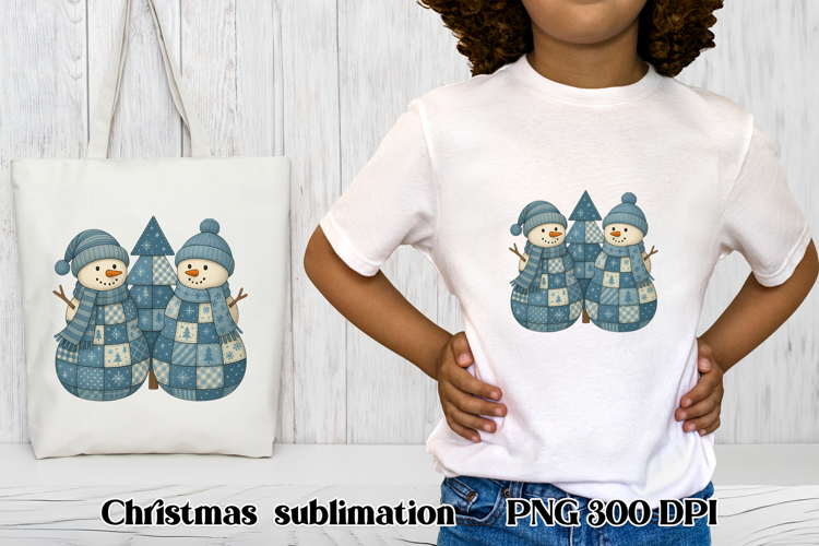 Snowman Background Image 12