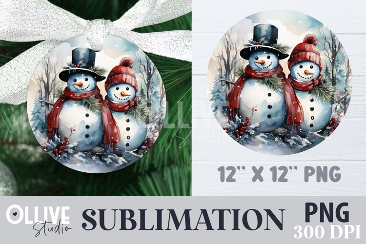 Snowman PNG Image 6