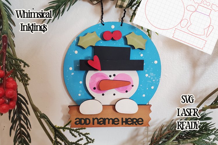 Christmas Snowman Svg Image 24
