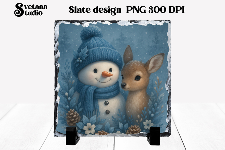 Christmas Snowman Clipart Image 15