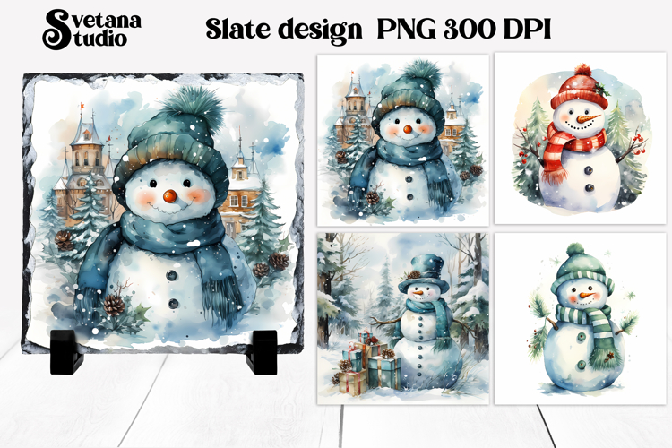 Snowman Clipart Image 13
