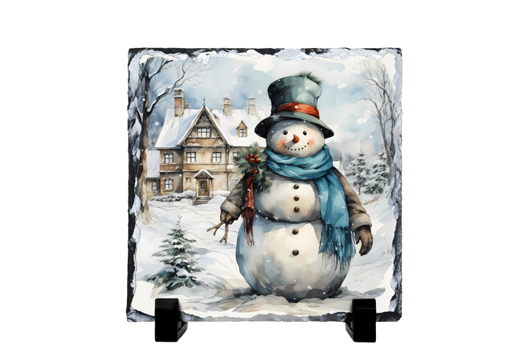 Cute Snowman Clipart Image 9