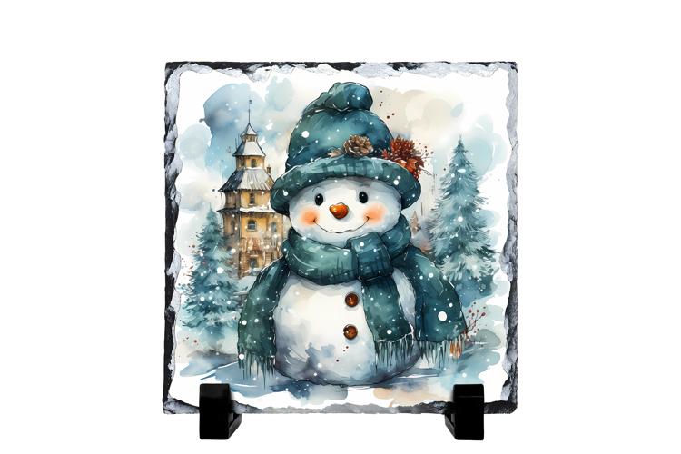 Cute Snowman Clipart Image 6