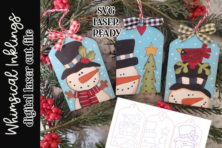 Cute Snowman Clipart Image 3