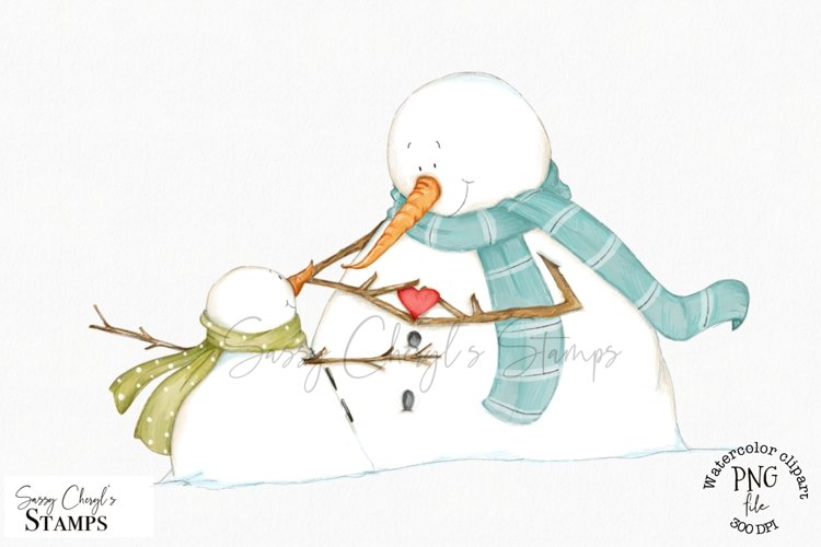Snowman Clipart Image 15