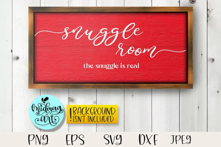 Snuggle room wood sign svg, Valentine sign