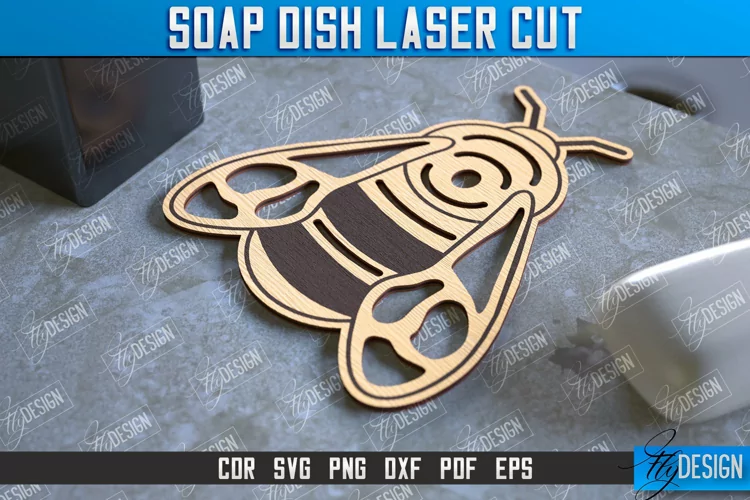 Soap Dish Laser Cut | Soap Holder | Bathroom Accessories
