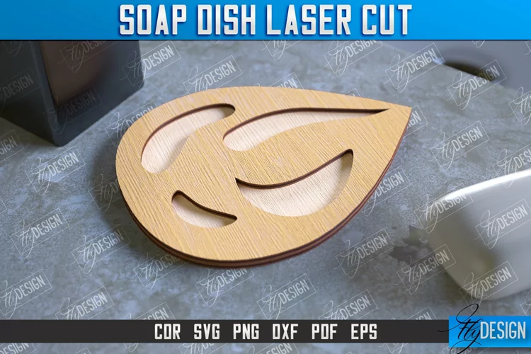 Soap Dish Laser Cut | Soap Holder | Bathroom Accessories