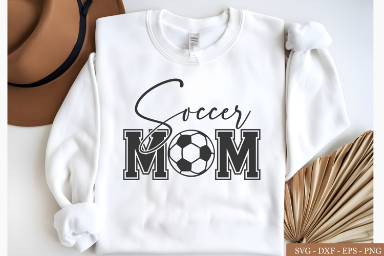 Soccer Mom SVG PNG, Soccer Season SVG, Sports Svg, png