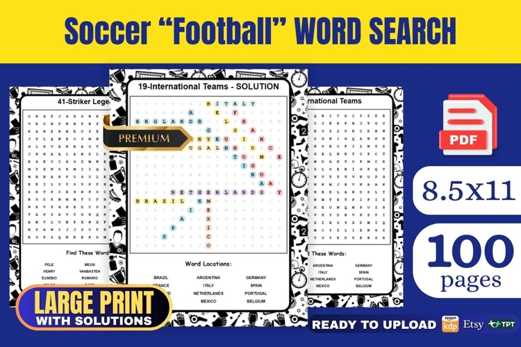 Large Print Word Search Printable Image 17