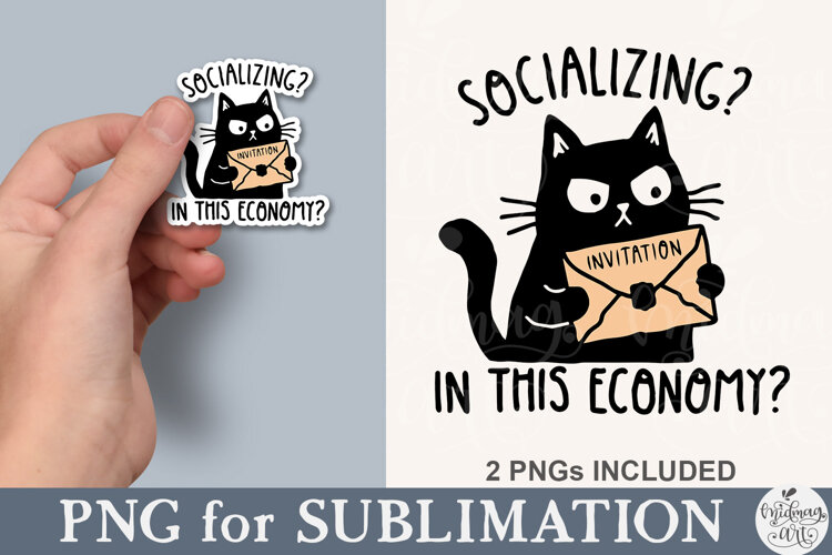 Socializing In This Economy PNG example image 1