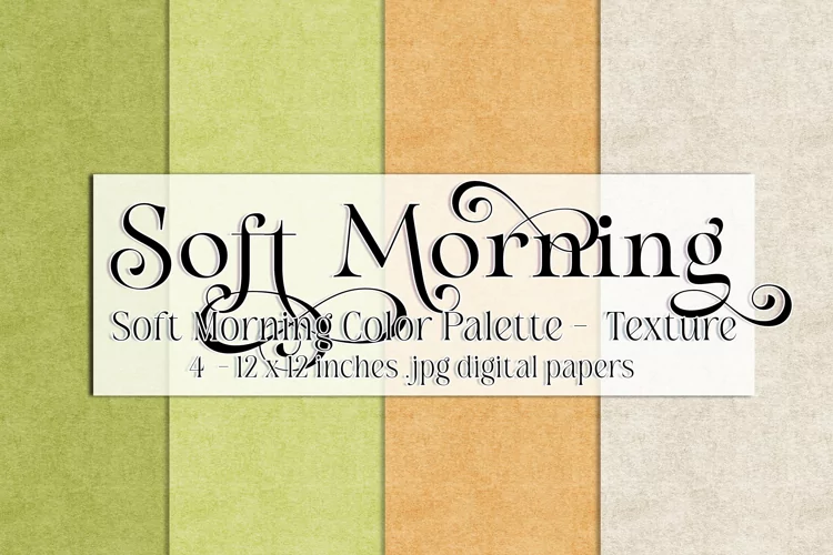 Soft Morning Color Palette, Pastels, Soft Shades, Texture 2