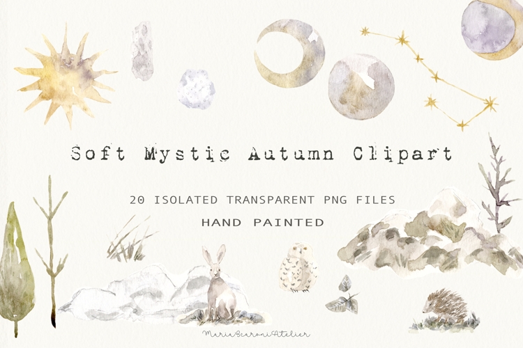 Soft Mystic Autumn Clipart